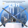 Kép 10/20 - 3D hologram projektor, reklám kijelző ventilátor falra szerelhető lejátszó 3D szabad szemmel