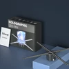 Kép 12/20 - 3D hologram projektor, reklám kijelző ventilátor falra szerelhető lejátszó 3D szabad szemmel