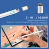 Kép 9/10 - Aktív kapacitív toll, iPad Stylus IOS Android kompatibilis mobiltelefon tábla univerzális fehér
