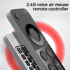 Kép 7/12 - W3 2.4G Air Mouse, Vezeték nélküli billentyűzet, Hangvezérlés, IR tanulás, Távirányító
