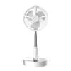 Kép 1/20 - H9 hordozható összecsukható hidratáló ventilátor, USB elektromos ventilátor éjszakai fénnyel - Fehér