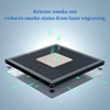 Kép 14/20 - ATOMSTACK S20 Pro 20W-os lézergravírozó levegősegéd-tartozékkal és 400x400 mm-es méhsejt munkaasztallal és D2 légszűrővel és FB2 védődobozsal 760x730x400 mm