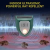 Kép 5/15 - Napelemes elektronikus ultrahangos repeller PIR mozgásérzékelővel, riasztással, időzített emberi testre indukciós infravörös riasztófénnyel - 2db