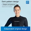 Kép 2/20 - Teljes testű búvárruha férfiaknak és nőknek, hosszú ujjú, vastagított meleg - Női, XS méret