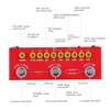 Kép 10/11 - Muslady CUBE BABY hordozható, többfunkciós elektromos gitár, kombinált effektpedál