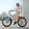 Kép 11/18 - ENGWE P275 ST 27,5 hüvelykes gumi, hosszú távú városi kerékpár, 250 W-os középhajtású motor - Fehér