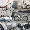 Kép 10/18 - ENGWE P275 ST 27,5 hüvelykes gumi, hosszú távú városi kerékpár, 250 W-os középhajtású motor - Fehér és narancs