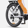 Kép 14/18 - ENGWE P275 ST 27,5 hüvelykes gumi, hosszú távú városi kerékpár, 250 W-os középhajtású motor - Fehér és narancs