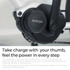 Kép 6/18 - ENGWE P275 ST 27,5 hüvelykes gumi, hosszú távú városi kerékpár, 250 W-os középhajtású motor - Fekete