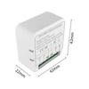 Kép 8/15 - 2-utas, Tuya APP WiFi kapcsoló relémodul, 16A vezeték nélküli be-/kikapcsoló eszköz - 4 db