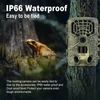 Kép 6/11 - 4K 32MP, WiFi nyomvonal kamera, éjszakai látás, vízálló - Szürke
