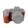 Kép 2/9 - Hordozható retro stílusú fényképezőgép védőtok, hordtáska, Fujifilm XS20/X-S20 fényképezőgép csere - Barna