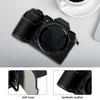Kép 3/9 - Hordozható retro stílusú fényképezőgép védőtok, hordtáska, Fujifilm XS20/X-S20 fényképezőgép csere - Barna