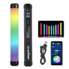 Kép 6/17 - Weeylite K21 hordozható RGB fénykar, LED-csöves fénypálca, 8 W-os fényképező lámpa