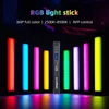 Kép 11/17 - Weeylite K21 hordozható RGB fénykar, LED-csöves fénypálca, 8 W-os fényképező lámpa