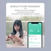 Kép 7/14 - WiFi hőmérséklet páratartalom érzékelő, Tuya APP, intelligens vezérlés, mobiltelefon emlékeztető megosztó eszköz – 1 csomag