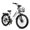 Kép 14/19 - SAMEBIKE RS-A01 elektromos kerékpár, 26*3,0 hüvelykes, zsíros gumiabroncs, 500 W, 90-100 km-es hatótáv - Fehér