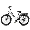 Kép 15/19 - SAMEBIKE RS-A01 elektromos kerékpár, 26*3,0 hüvelykes, zsíros gumiabroncs, 500 W, 90-100 km-es hatótáv - Fehér