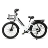 Kép 19/19 - SAMEBIKE RS-A01 elektromos kerékpár, 26*3,0 hüvelykes, zsíros gumiabroncs, 500 W, 90-100 km-es hatótáv - Fehér