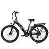 Kép 17/18 - SAMEBIKE RS-A01 elektromos kerékpár, 26*3,0 hüvelykes, zsíros gumiabroncs, 500 W, 90-100 km-es hatótáv - Fekete