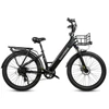 Kép 1/18 - SAMEBIKE RS-A01 elektromos kerékpár, 26*3,0 hüvelykes, zsíros gumiabroncs, 500 W, 90-100 km-es hatótáv - Fekete