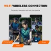 Kép 6/20 - FOXWEAR V6 WiFi 1080P Audio, széles látószögű kamerasisak, IPX5 vízálló - Fehér