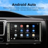 Kép 6/8 - 7 hüvelykes autós sztereó BT MP5 lejátszó, FM/AM rádióvevő Carplays/Android Auto funkcióval