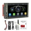 Kép 1/8 - 7 hüvelykes autós sztereó BT MP5 lejátszó, FM/AM rádióvevő Carplays/Android Auto funkcióval