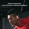 Kép 11/15 - Zajszűrő vezeték nélküli BT fülhallgatók teljesítmény kijelzővel - Fehér és narancs