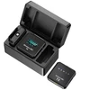 Kép 5/20 - DX06 kettős vezeték nélküli hajtókamikrofon, kompakt kétcsatornás mikrofon a tiszta hangért interjúkban és élő közvetítésben