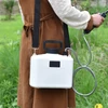 Kép 9/11 - Válltípus, elektromos kertészeti sprinkler, kerti növények öntözőkészülék - Fehér