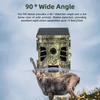 Kép 9/18 - Napenergia 1080p, 16MP, éjjellátó infravörös vadászkamera 2,0 hüvelykes kijelzővel, IP66