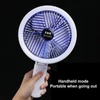Kép 4/14 - Hordozható elektromos, többfunkciós rögzíthető ventilátor – szabályozható éjszakai lámpa nélkül