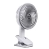 Kép 1/14 - Hordozható elektromos, többfunkciós rögzíthető ventilátor – szabályozható éjszakai lámpa nélkül