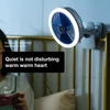Kép 7/17 - Hordozható elektromos, többfunkciós rögzíthető ventilátor – szabályozható éjszakai lámpával