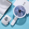 Kép 9/17 - Hordozható elektromos, többfunkciós rögzíthető ventilátor – szabályozható éjszakai lámpával