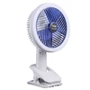 Kép 1/17 - Hordozható elektromos, többfunkciós rögzíthető ventilátor – szabályozható éjszakai lámpával