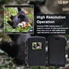 Kép 5/11 - 1080P 16MP 120°-os széles látószögű objektíves nyomkövető kamera 2,0 hüvelykes IPS kijelzővel