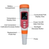 Kép 2/11 - SMART SENSOR digitális vízminőség-mérő 3 az 1-ben COND/TDS/hőmérsékletmérő
