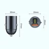 Kép 2/8 - Autós töltőadapter, QC3.0+PD30W kétportos gyorstöltő