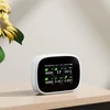 Kép 4/13 - Tuya WiFi 10 az 1-ben levegőminőség-érzékelő, háztartási hordozható AQI PM2.5 PM1.0 PM10 CO2 TVOC HCHO teszter - Fekete