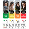 Kép 8/19 - Tuya WiFi 10 az 1-ben levegőminőség-érzékelő, háztartási hordozható AQI PM2.5 PM1.0 PM10 CO2 TVOC HCHO teszter - Fehér