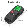 Kép 3/8 - Stud Finder fali szkenner 5 az 1-ben elektronikus Stud Detector HD LCD kijelzővel - Fekete