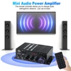 Kép 2/9 - Mini audio teljesítményerősítő, 2CH 40W+40W autós otthoni használatra
