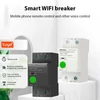 Kép 9/14 - 2P intelligens megszakító, Tuya APP Wifi-kompatibilis megszakító - Fekete