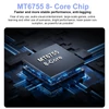 Kép 5/14 - V61 10,1 hüvelykes Android 13 táblagép tiszta IPS érintőképernyővel, kettős kamerával, 8 GB + 128 GB - Szürke