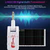 Kép 5/13 - WS-4 2.4G vezeték nélküli gitárrendszer újratölthető adóval és vevővel - Fehér