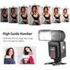 Kép 7/13 - Godox TT520Ⅱ Univerzális beépített vaku, elektronikus Speedlite vaku + AT-16 2,4G vezeték nélküli indítójeladó
