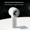 Kép 7/15 - Miwaing HX130 hordozható kézi turbóventilátor 100 fokozatú fokozatmentes beállítással