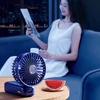 Kép 7/20 - Kézi hordozható mini ventilátor, elektromos jéghűtő ventilátor - Fehér